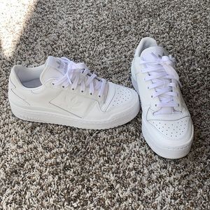 Adidas white sneakers